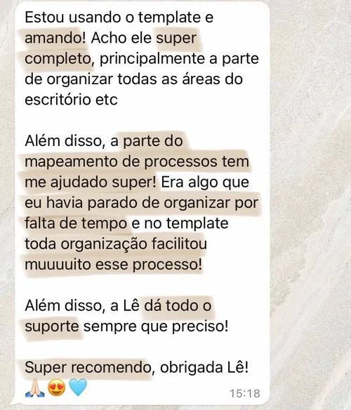 Depoimento de cliente do Método OGP